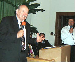 Tony Abram preaching and teaching 