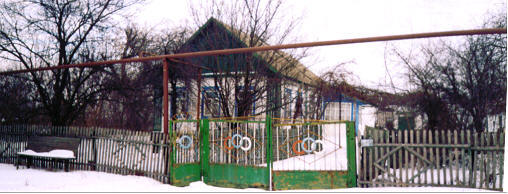Purchased building for $2,000.00 in the village of Osikovo, Donetsk